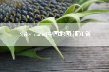 肇州中国地图 浙江省