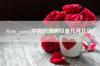 肇州中国的消防日是几月几日？