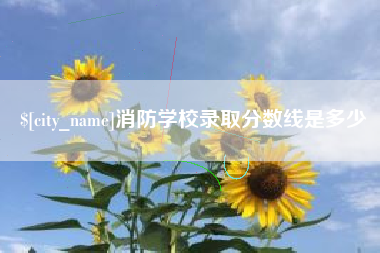 肇州消防学校录取分数线是多少