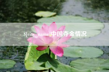肇州中国夺金情况