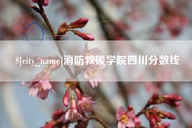 肇州消防救援学院四川分数线