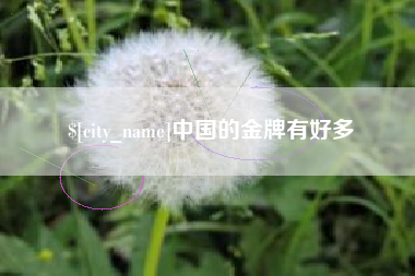 肇州中国的金牌有好多