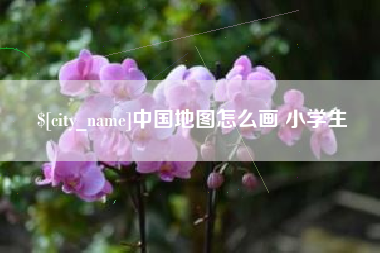 肇州中国地图怎么画 小学生
