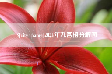 肇州2021年九宫格分解图