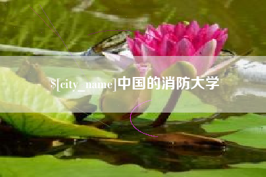 肇州中国的消防大学