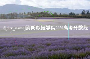 肇州消防救援学院2020高考分数线