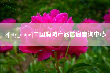 肇州中国消防产品信息查询中心