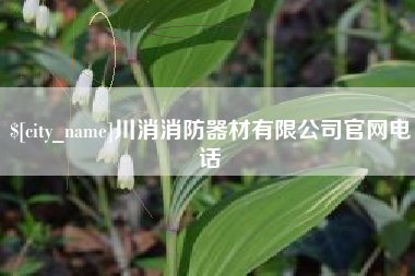 肇州川消消防器材有限公司官网电话
