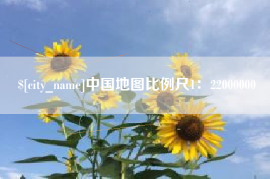 肇州中国地图比例尺1：22000000