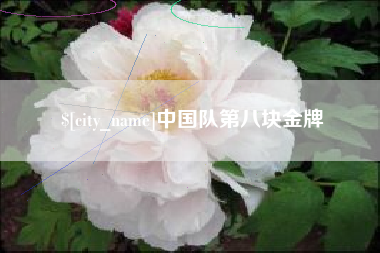 肇州中国队第八块金牌