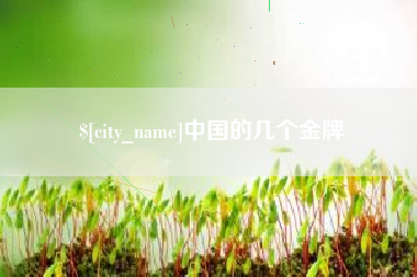 肇州中国的几个金牌
