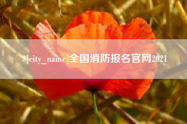 肇州全国消防报名官网2021